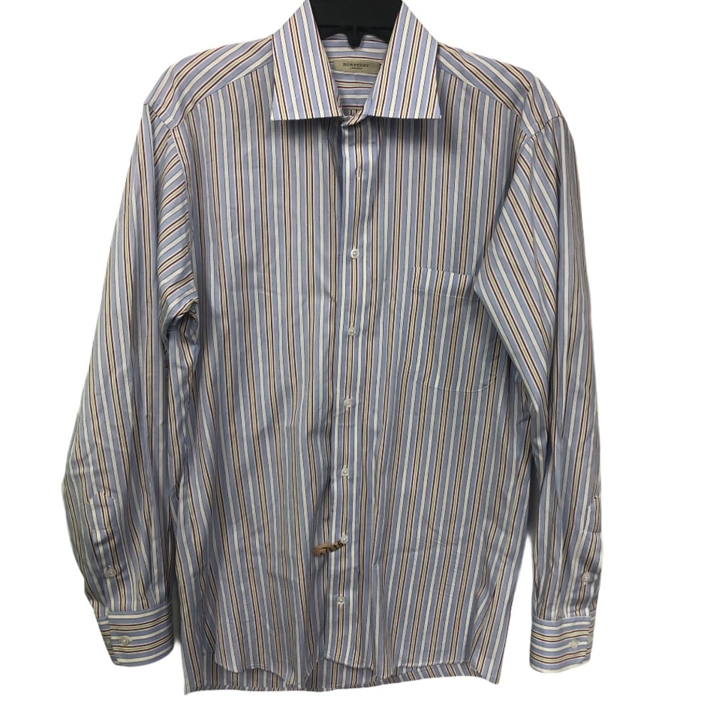 Burberry Multicolor Striped Dress Shirt
